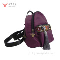 民族手工刺繡防水尼龍迷你背包